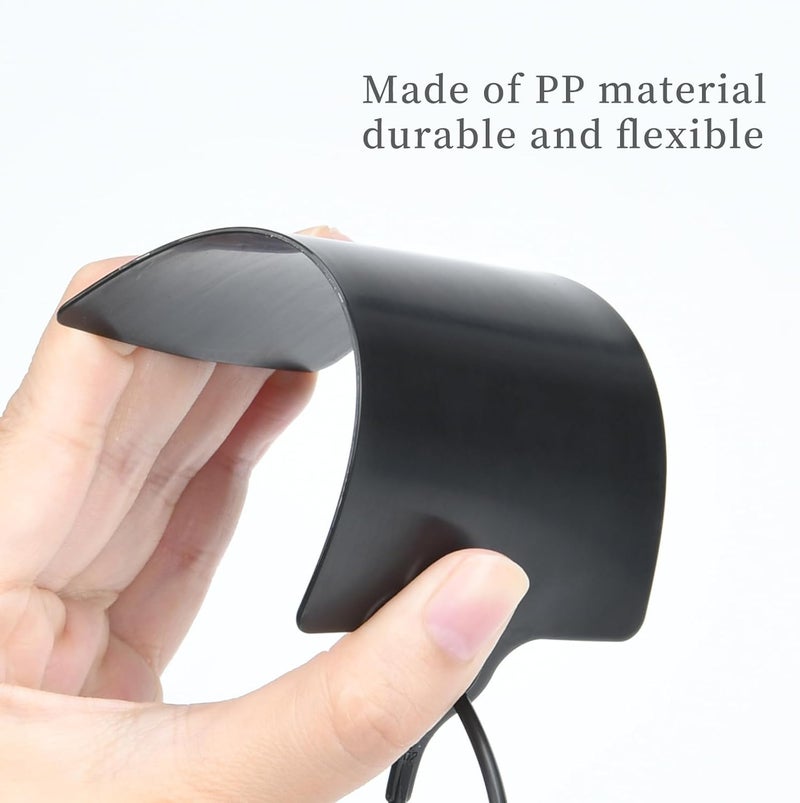 LeadSeals 100 Black Plastic Tags Shipping Tags Water Proof Tags for Labeling Shipping Labels Security Seals Writable Marker Ties Hanging Tags Storage Tag with One Marker Pen, 252*58 mm - Image 4